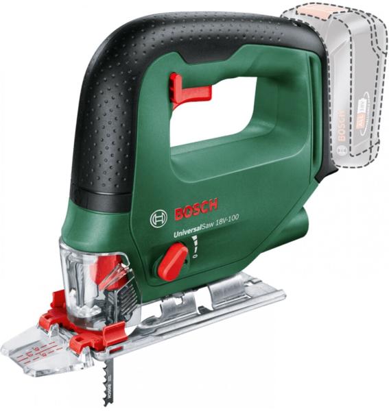 Акумуляторний лобзик Bosch Universal Saw 18V-100 (0603011100) (без АКБ та ЗП), фото 4