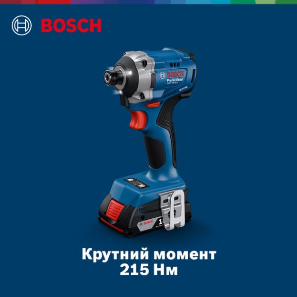 Акумуляторний гвинтокрут Bosch GDR 18V-215 (06019N2022), фото 5
