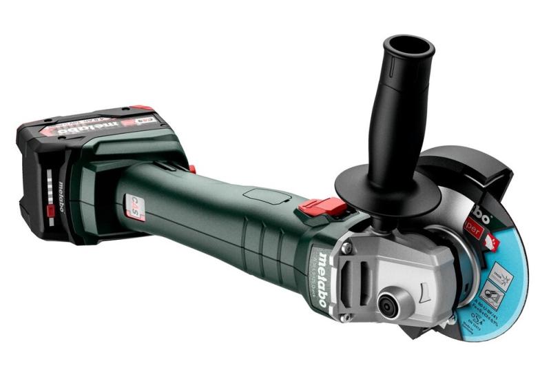 Акумуляторна кутова шліфмашина Metabo W 18 L 9-125 Quick (602249840) (без АКБ та ЗП), фото 3