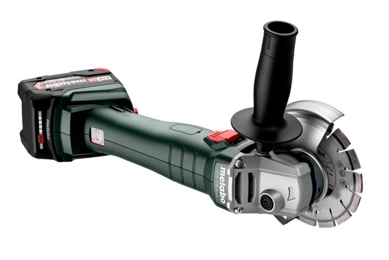 Акумуляторна кутова шліфмашина Metabo W 18 L 9-125 Quick (602249840) (без АКБ та ЗП), фото 2