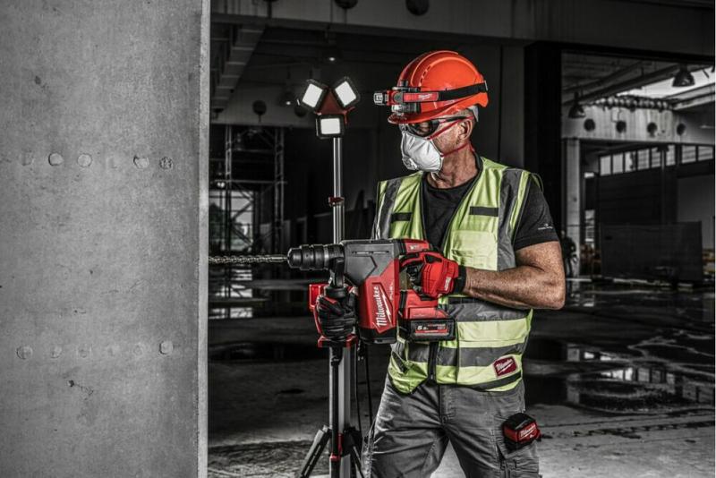 Акумуляторний перфоратор Milwaukee M18 ONE FUEL FHPX-0X (4933478495) (без АКБ та ЗП), фото 9