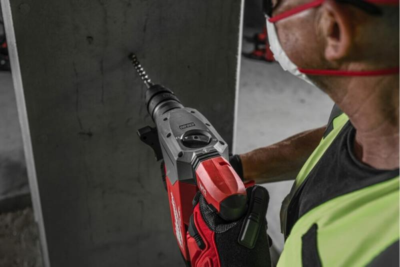 Акумуляторний перфоратор Milwaukee M18 ONE FUEL FHPX-0X (4933478495) (без АКБ та ЗП), фото 10
