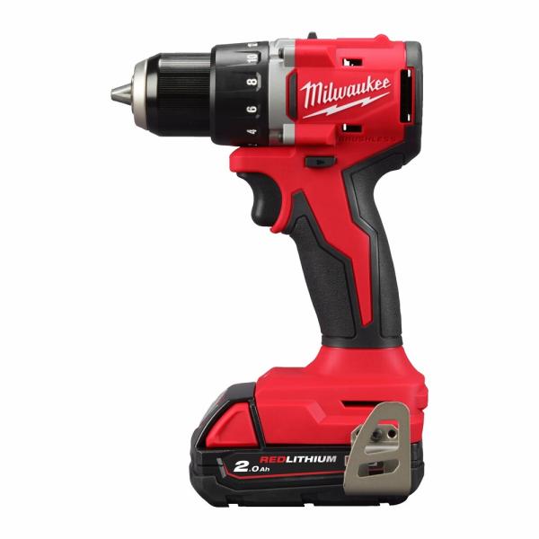 Дриль-шурупокрут акумуляторний Milwaukee M18 BLDDRC-202C (4933492833), фото 2