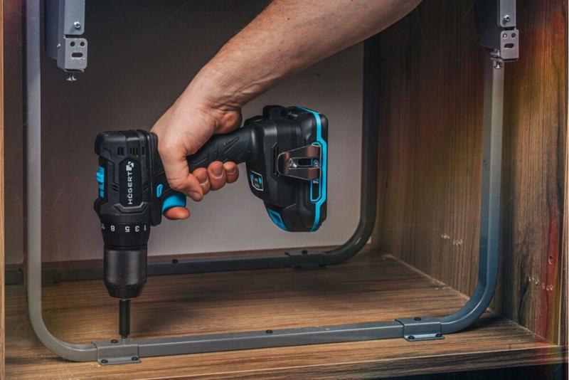 Акумуляторний шурупокрут HOEGERT HT2E263-0DD (без АКБ та ЗП), фото 16