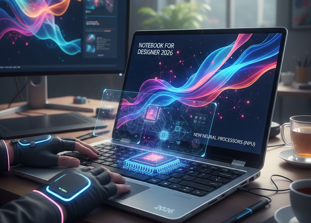 Ноутбук для дизайнера 2026: на що здатні нові нейронні процесори (NPU)